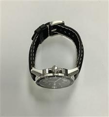 TISSOT SUPERSPORT BLUE DIAL BLACK LEATHER STRAP 44MM MEN'S QUARTZ WATCH